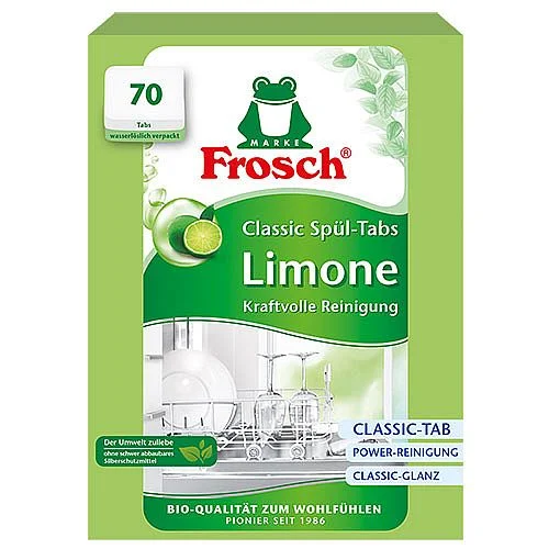 Tablety do myčky Frosch, limeta, EKO, 70 tablet Nejprodávanější