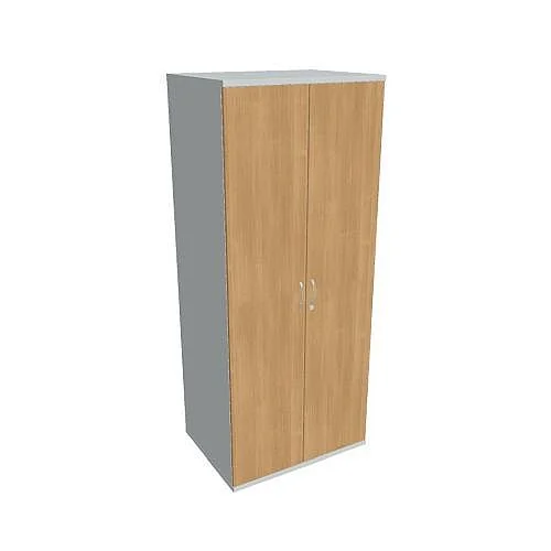 Skříň šatní dvéřová 192 hl60 cm SZR58061, šedá/dub Cenová Bomba