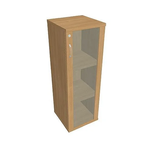 Skříň policová dvéřová 115.2*40 cm SZ34002P, dub/dub Akční Cena