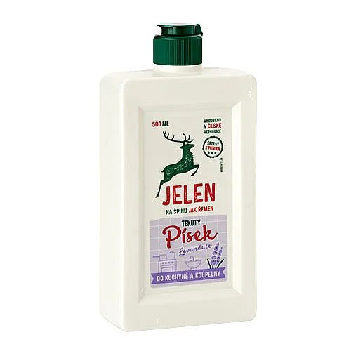 Vysoce Kvalitní Tekutý písek Jelen, levandule, 500 ml
