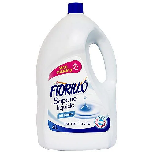 Novinka Tekuté mýdlo FIORILLO Sapone liquido, pH neutro, 4 l
