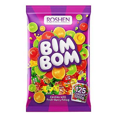 Bonbóny ovocné "Bim-Bom", 1 kg Koupit Online