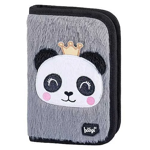 Cenově Výhodný BAAGL Školní penál klasik dvě chlopně, Panda