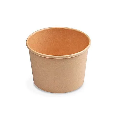 Papírová miska kraft (FSC Mix/PE), Ø 115 mm, 500 ml, 50 ks Hit Sezóny