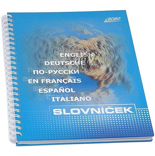 Slovníček BOBO, A5, linkovaný Sleva