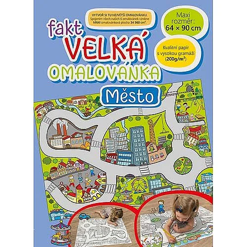 Fakt velká omalovánka, Město Objednat Nyní