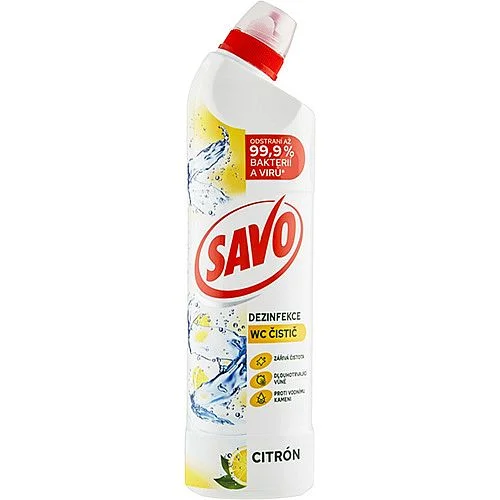 Vrácení Zdarma Savo WC 700 ml, citron
