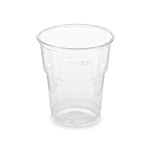 PET kelímek čirý, Ø 78 mm, 0,2 l, 50 ks Speciální Cena