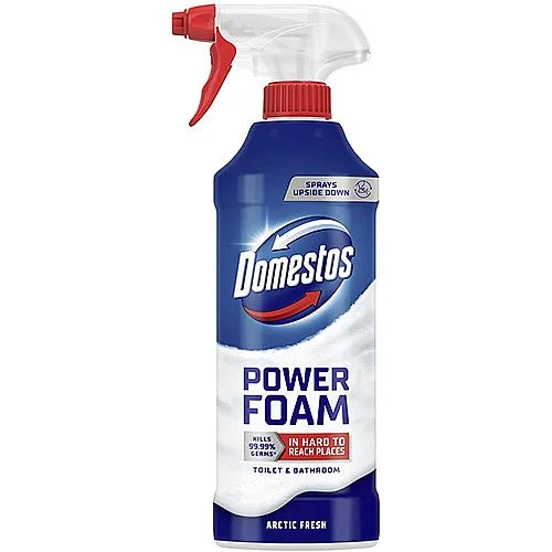 Horká Nabídka Domestos Power Foam Arctic pěnový čistič, 435 ml, koupelny a toalety
