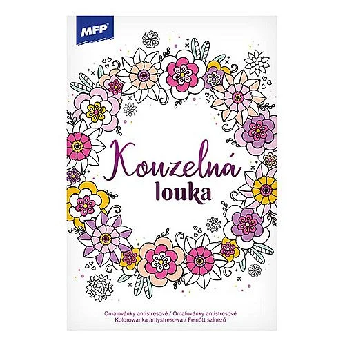 Omezená Nabídka Antistresové omalovánky, Kouzelná louka