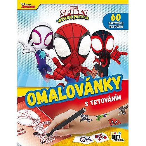 Sleva Omalovánky s tetováním, Spidey
