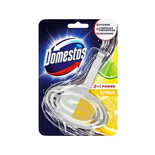 Domestos WC blok 3v1 Power, 35 g, citrus Dokud Zásoby Vydrží