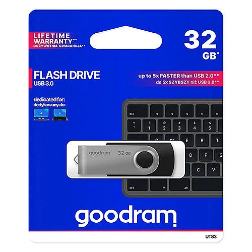 Autentický Flash disk 3.0 UTS3 Goodram, 32 GB