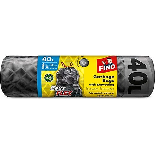 Ověřený Pytel zatahovací Fino, Zeus Flex 40 l, 12ks