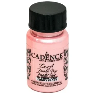 Časově Omezené Akrylová barva Cadence DORA metalic, 50 ml - růžová