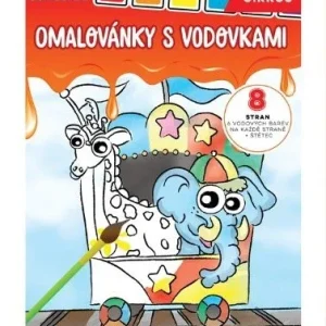 Cenový Hit Omalovánky s vodovkami CONCORDE Cirkus A4