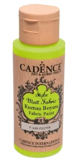 Barva na textil Cadence Style Matt Fabric, 59 ml - pistachio green, zelená Oblíbený