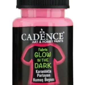 Barva na textil svítící ve tmě Cadence, 50 ml - růžová Aktuální