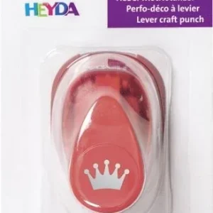 Pouze Dnes Ozdobná děrovačka na papír Heyda, 17 mm - Koruna