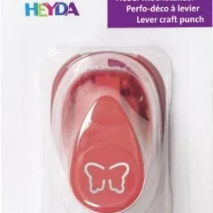 Odeslání Ihned Ozdobná děrovačka na papír Heyda, 17 mm - Motýl ve výseku