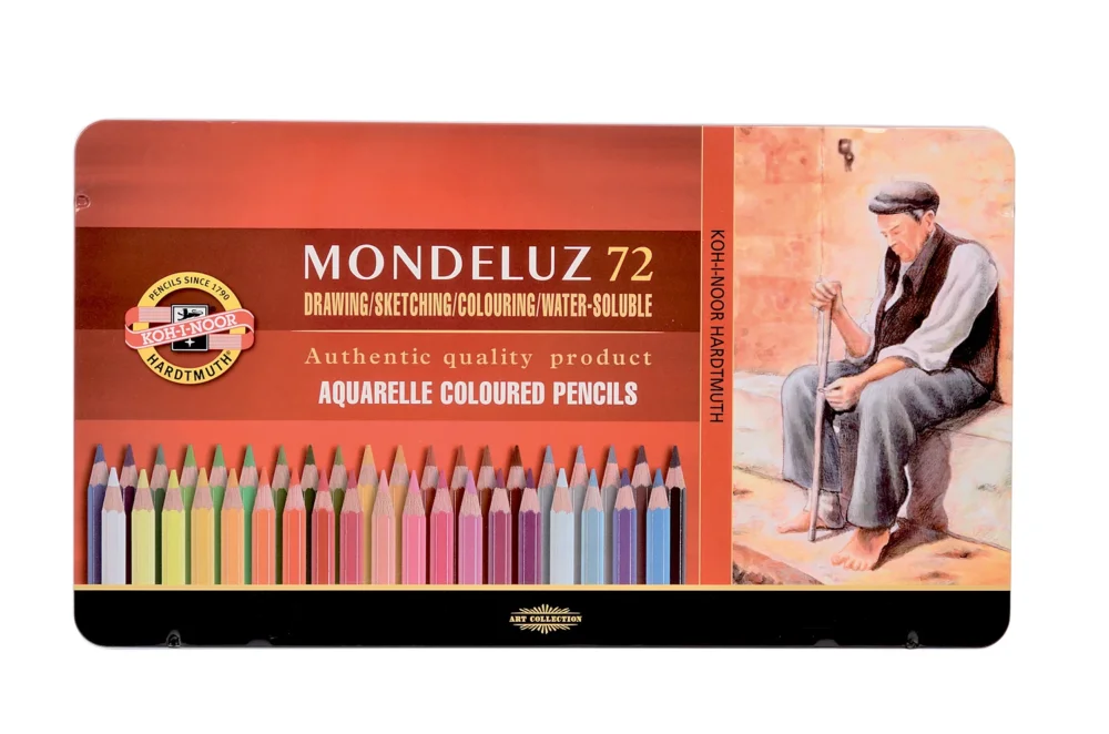 Umělecké akvarelové pastelky Koh-i-noor MONDELUZ - 72 ks Nejlepší Cena
