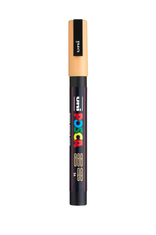 Akrylový popisovač POSCA, PC-3M, 0,9-1,3 mm, sv. oranžový Aktuální