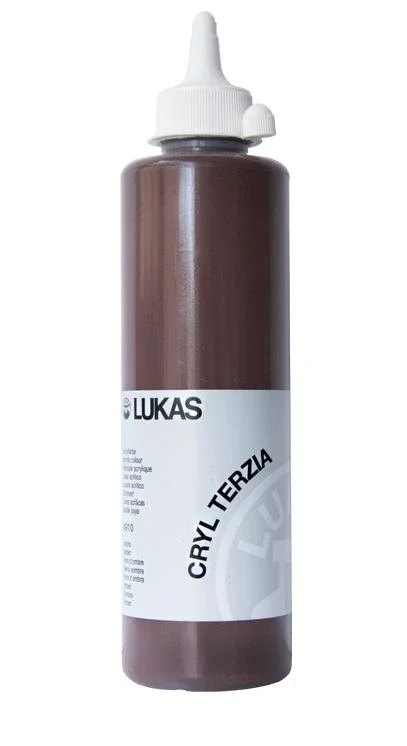 Super Cena Akrylová barva LUKAS "Cryl Terzia" 500 ml - umbra