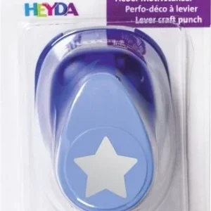 Víkendová Akce Ozdobná děrovačka na papír Heyda, 25 mm - Hvězda