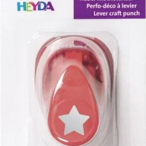 Ověřený Ozdobná děrovačka na papír Heyda, 17 mm - Hvězda