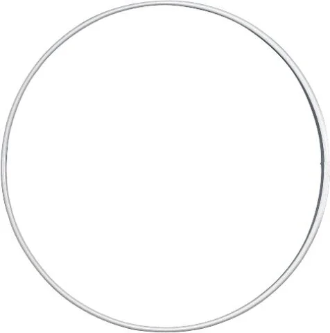 Jen Po Omezenou Doba Drátěný kruh, průměr 15 cm - bílý