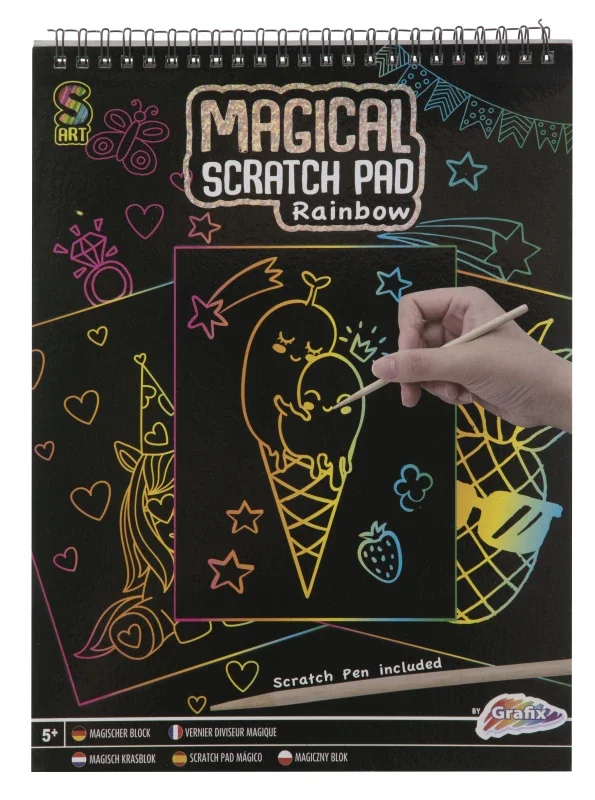 Škrabací blok - 20 listů - Rainbow Poslední Šance