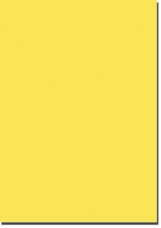 Fotokarton A4, gramáž 300 g - 10 listů - barva žlutá citron Originální