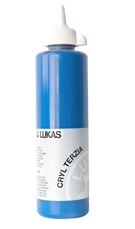 Přímo Od Výrobce Akrylová barva LUKAS "Cryl Terzia" 500 ml - kobaltová modř