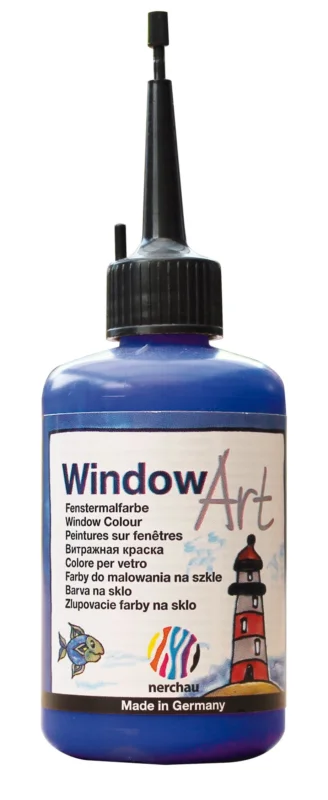 Barva na sklo Nerchau 80 ml - blankytně modrá Dokud Zásoby Vydrží