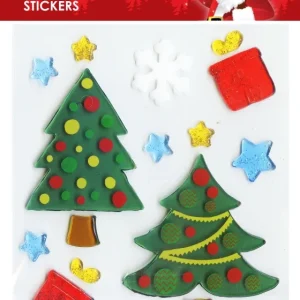 Horká Nabídka Dekorace okenní GelDeco vánoční stromečky