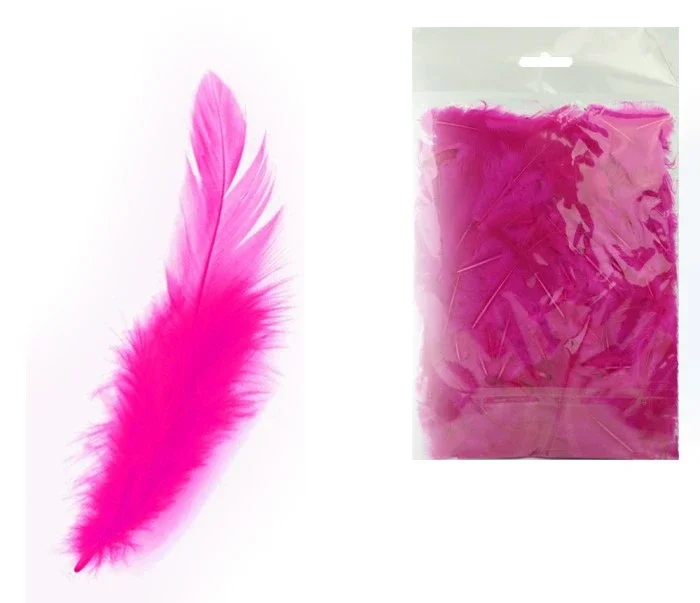 Peří barevné 10g purpurové Koupit Online
