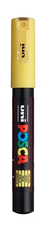Bezpečná Platba Akrylový popisovač POSCA, PC-1M, 0,7-1 mm, žlutý