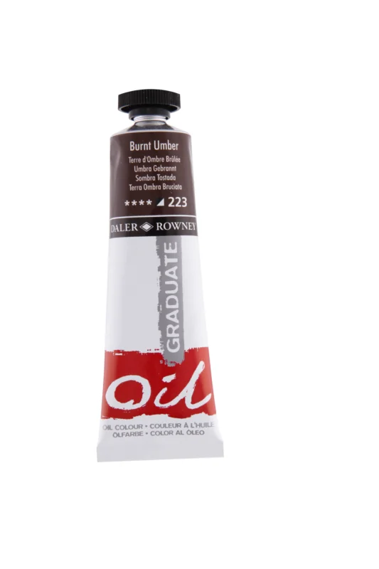 Výprodej Olejová barva Daler-Rowney 38 ml - umbra pálená