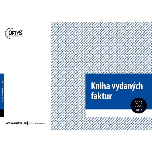 1010 - Kniha vydaných faktur A4 Značkový