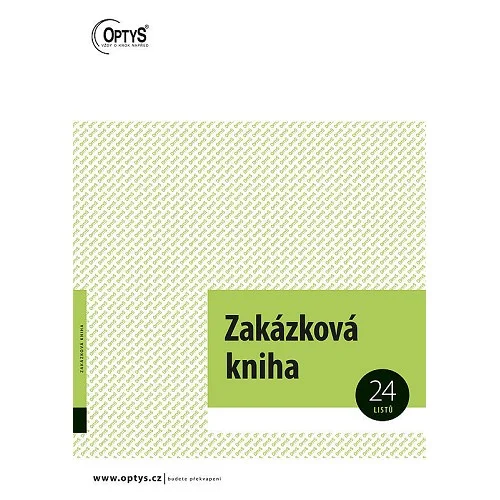 1013 - Zakázková kniha A4 Aktuální