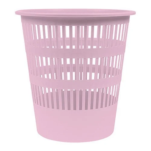 Finální Výprodej Koš odpadkový PVC děrovaný 12l. pastelově fialový