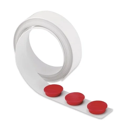 Páska magnetická Magnetoplan 5 m x 35 mm, samolepící, bílá Top Prodej