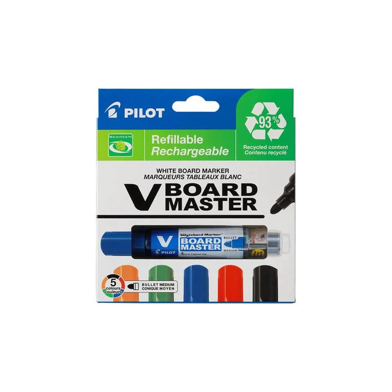 Popisovač Pilot V-Board Master - sada / 5 ks Sleva