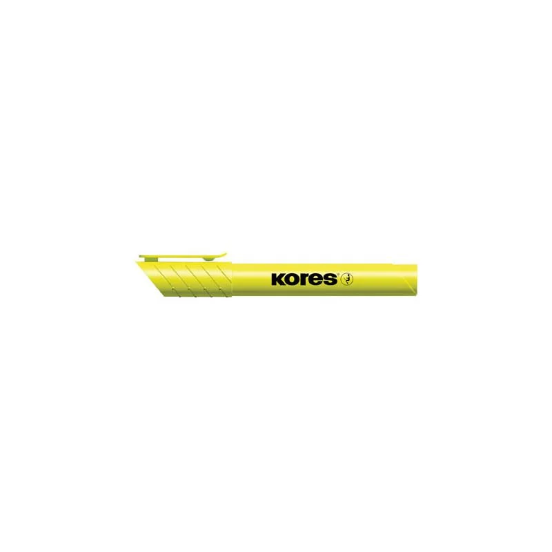 Zvýrazňovač Kores High liner PLUS -žlutá Horká Nabídka