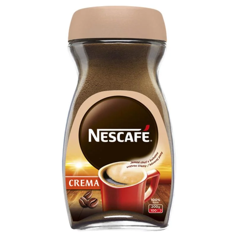 Káva Nescafé-Classic Crema / rozpustná / 200 g Nejprodávanější