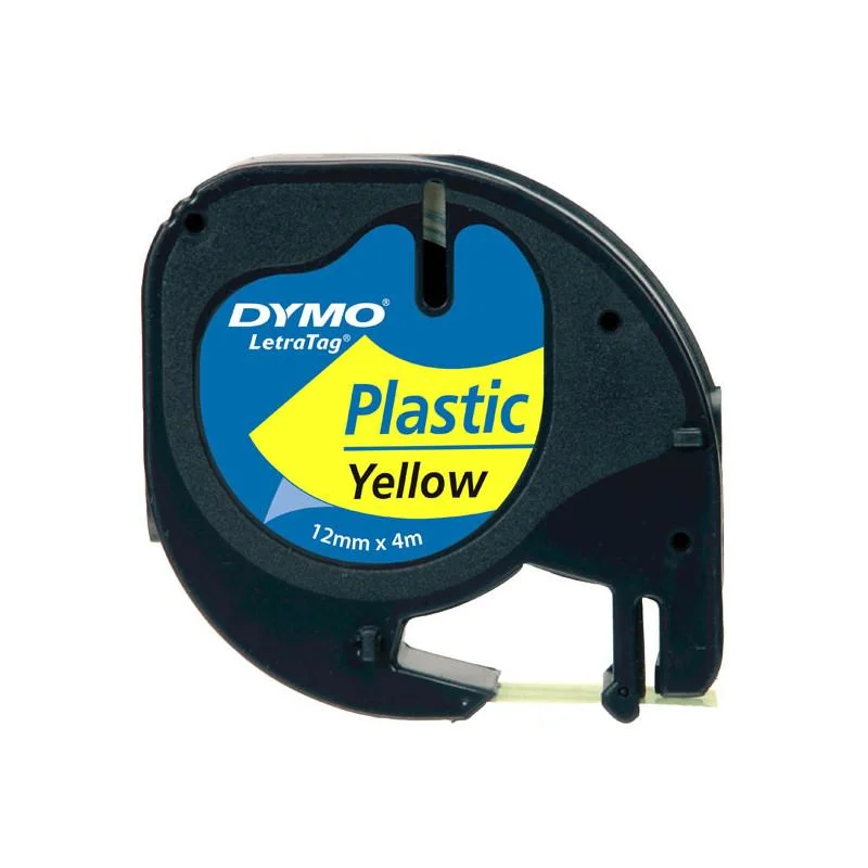 Pásky Letratag - 12 mm x 4 m / plastová / žlutá Rychlé Dodání