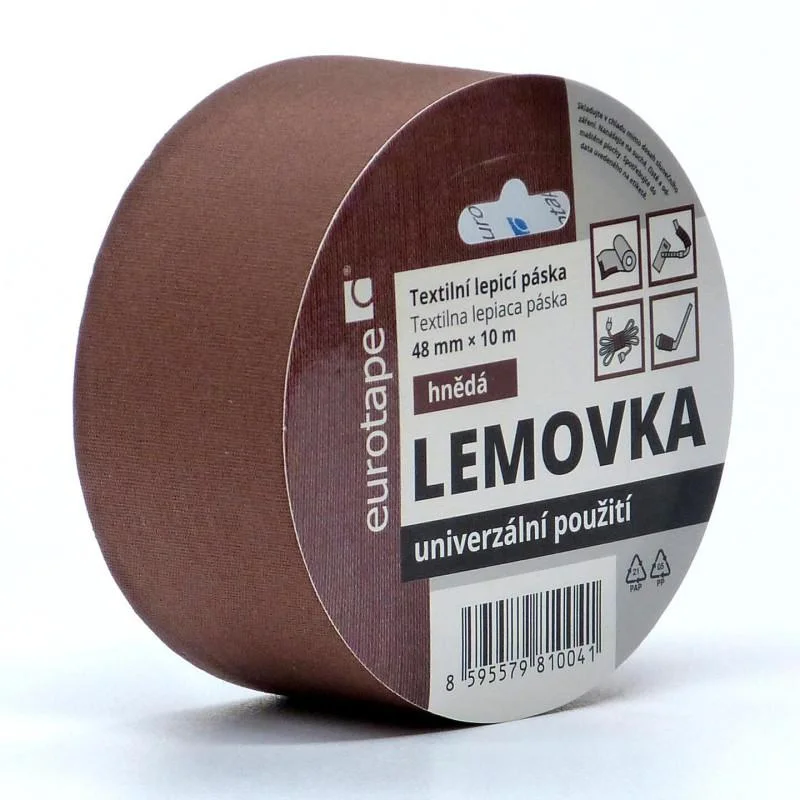 Lepicí pásky kobercové-50 mm x 10 m / hnědá Akční Nabídka