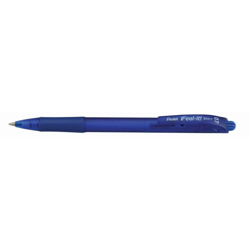 Kuličkové pero Pentel BX417 -modrá Koupit Online