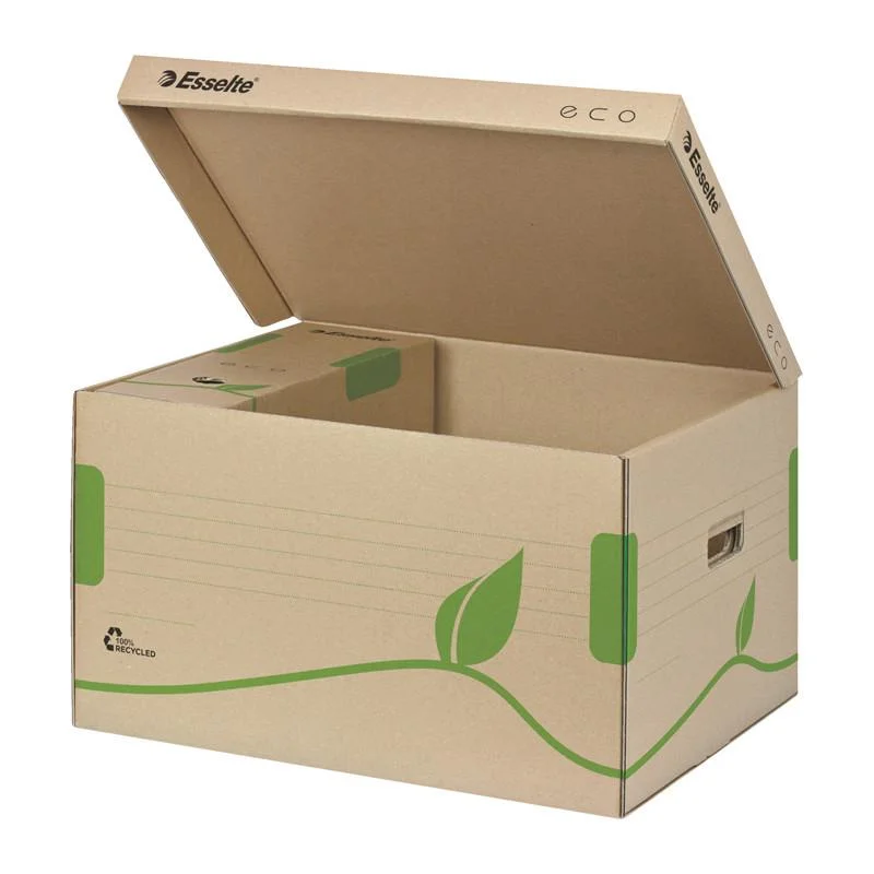 Sezónní Sleva Archivní boxy a kontejnery Esselte ECO - kontejner archivní / na pořadače / s víkem