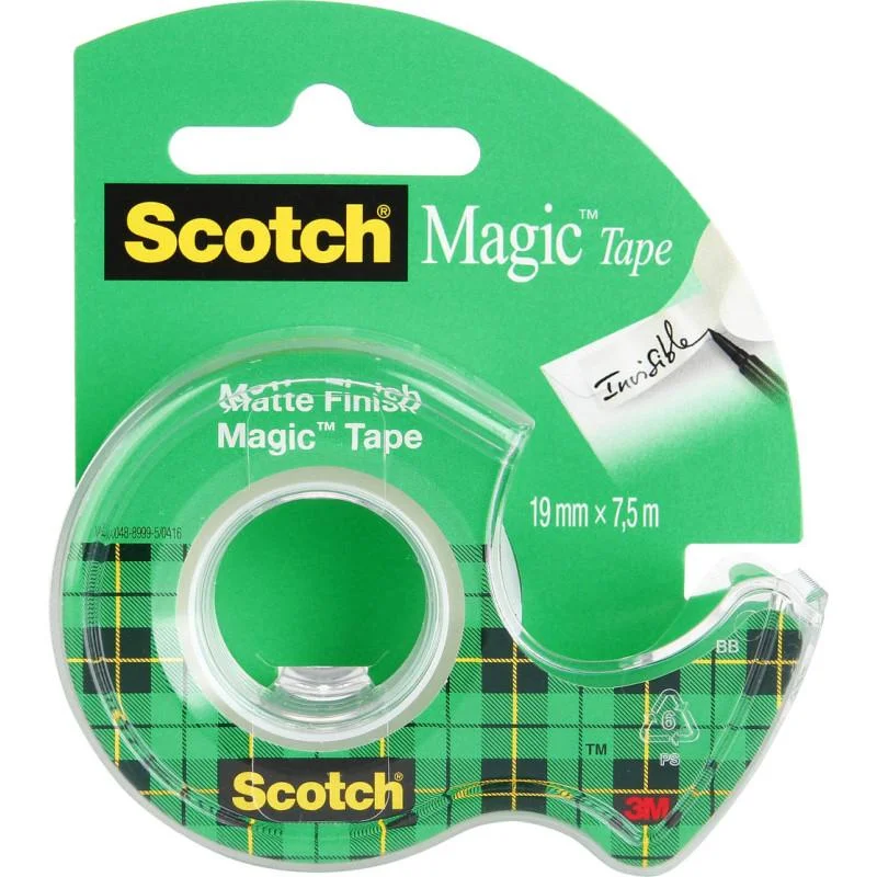 Novinka Lepicí páska Scotch Magic s odvíječem - 19 mm x 7,5 m